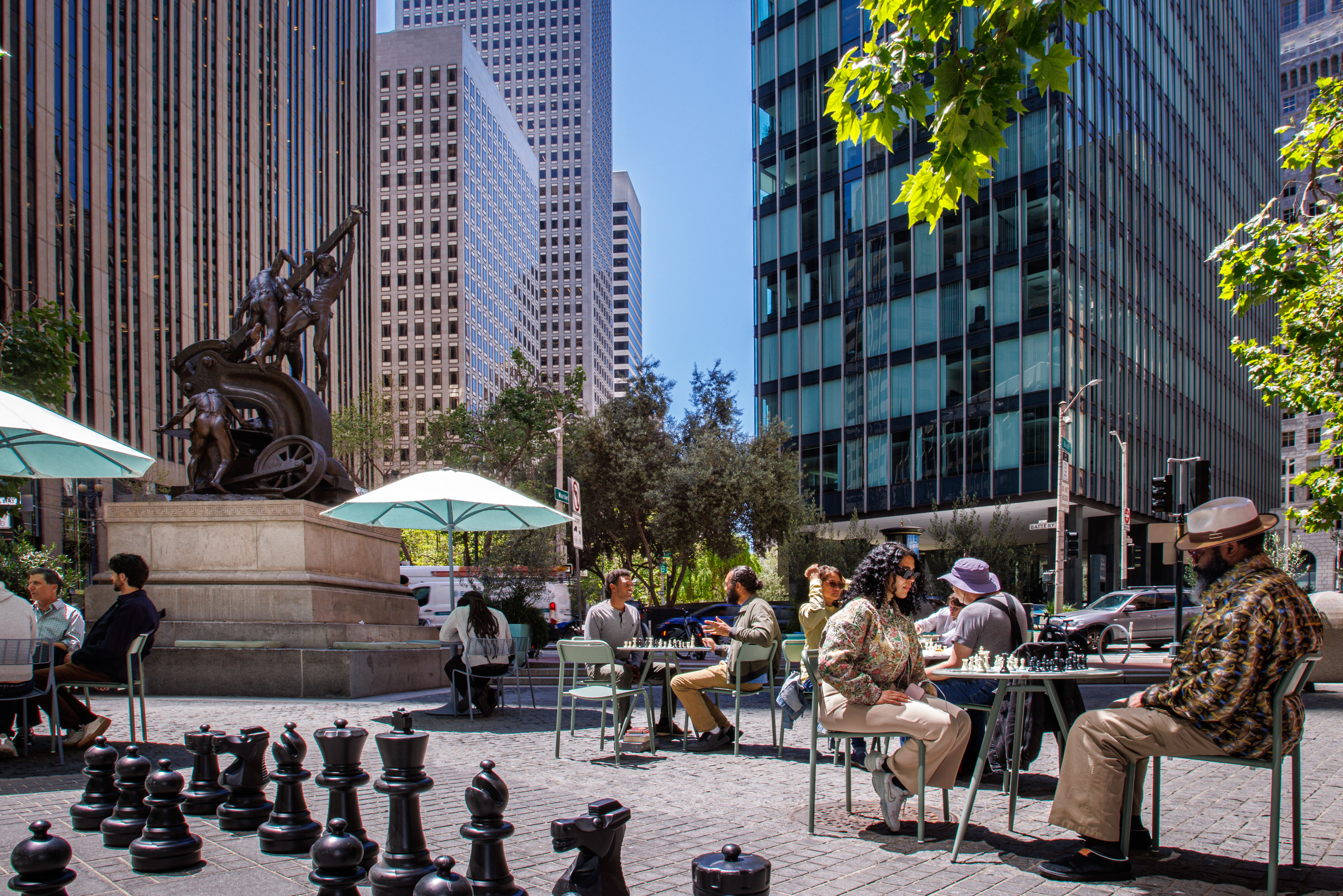 Chess at Mech Plaza